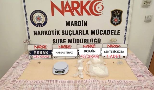 Mardin’de uyuşturucu operasyonunda 2 kişi tutuklandı