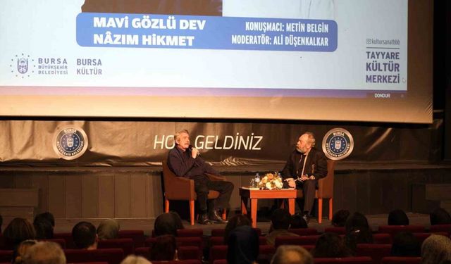 ’Mavi gözlü dev’ Nâzım Hikmet, Bursa’da anıldı