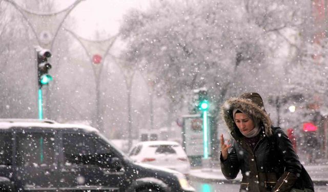 Meteoroloji’den Erzincan için kar yağışı uyarısı