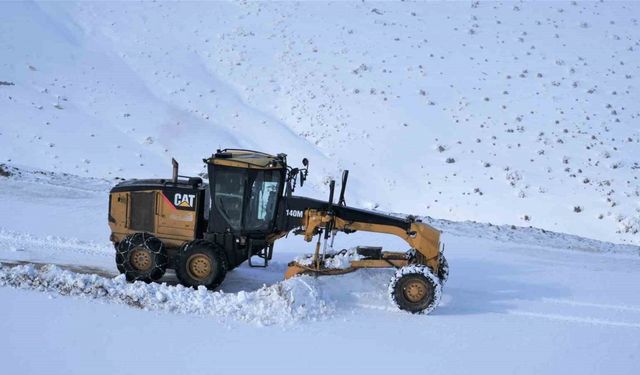 Muş’ta 41 köy yolu ulaşıma açıldı