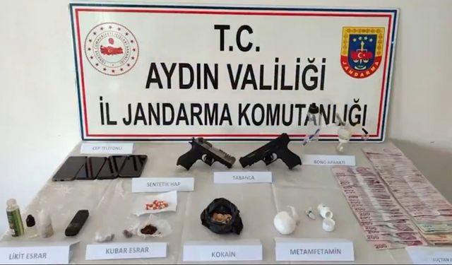 Narkoçelik-46 operasyonunda Aydın’da 2 sokak satıcısı yakalandı