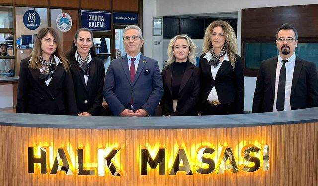 Nazilli Belediyesi ‘Halk Masası’ ile hızlı çözüm olacak