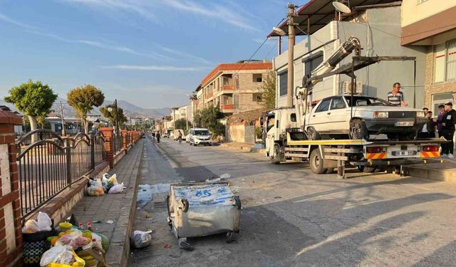 Nazilli’de otomobil takla attı: 4 yaralı