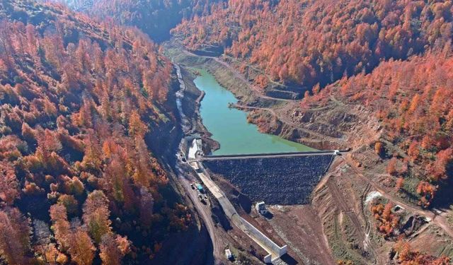 Ordu Büyükşehir Belediyesi baraj inşa etti