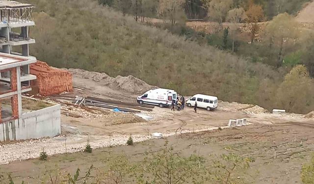 Ordu’da inşaatın 4’üncü katından düşen işçi yaralandı