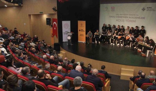 Ordu’da Öğretmen Akademileri’nin açılış programı düzenlendi