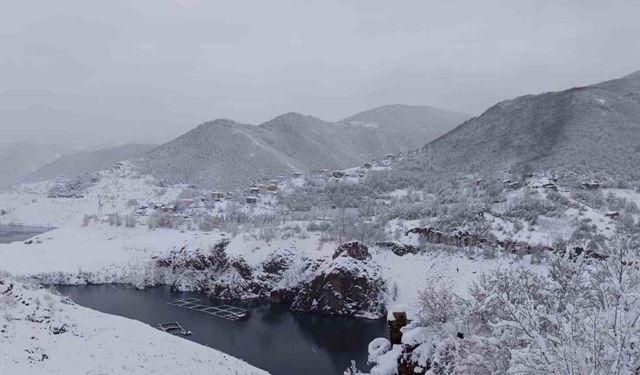 Ordu’nun 1 ilçesinde eğitime kar engeli