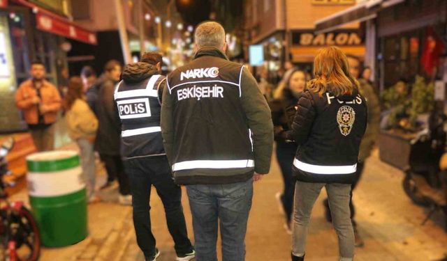 Polis ekipleri Eskişehir’de denetim gerçekleştirdi