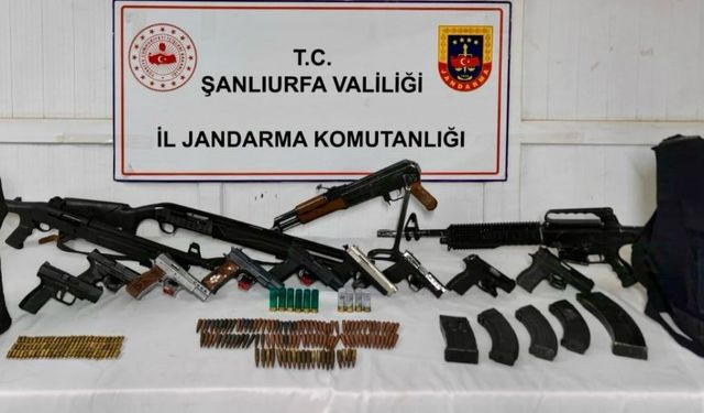 Şanlıurfa’da silah kaçakçılığı operasyonu: 7 gözaltı