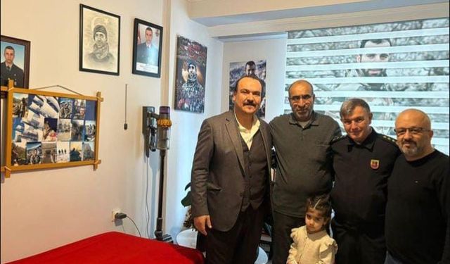 Şehit Piyade Uzman Çavuş Abdulhamit Bilgen’in ailesini yalnız bırakmadılar