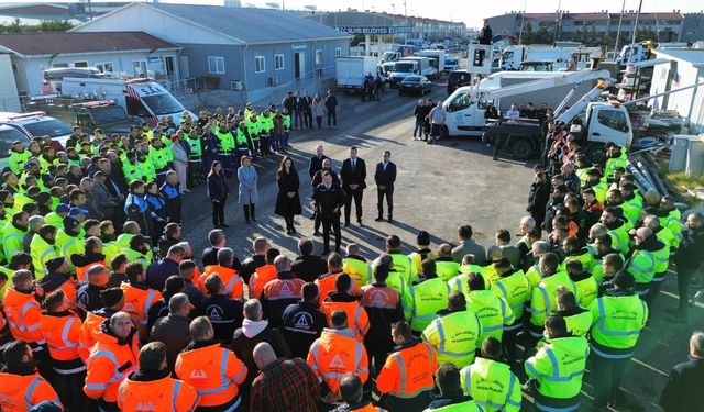 Silivri Belediyesi kışa hazırlık toplantısı yaptı