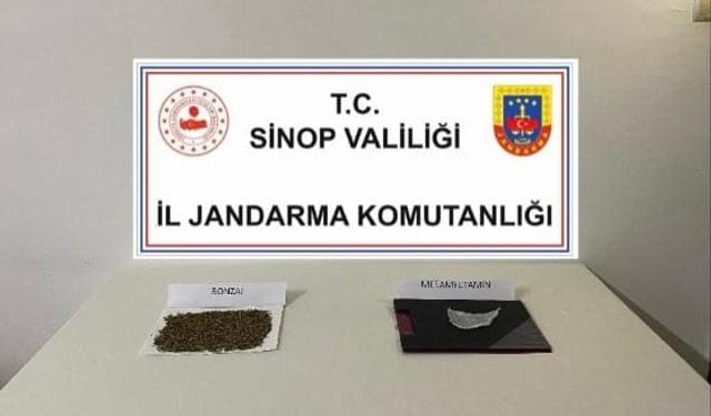 Sinop’ta uyuşturucu operasyonu