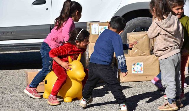 Siverek’te anaokulu öğrencilerinden anlamlı çalışma