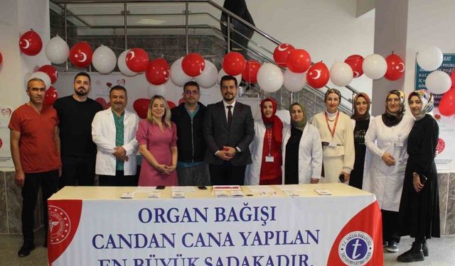 Tatvan Devlet Hastanesinde “Organ Bağışı Haftası” etkinliği düzenlendi