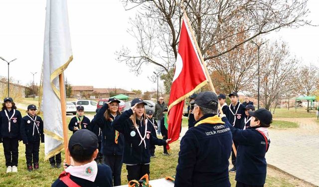 Tepebaşı İklim İzcileri kamp heyecanı yaşadı