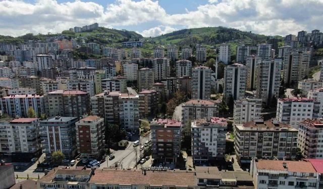 Trabzon’un iki mahallesinde heyelan tehlikesi