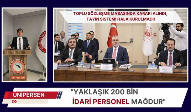 Üniversite idari personelinin tayin sorunu çözüm bekliyor