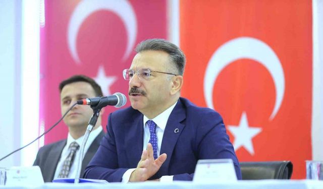 Vali Aksoy’un katılımı ile Seyitgazi ilçesinde muhtarlar toplantısı yapıldı