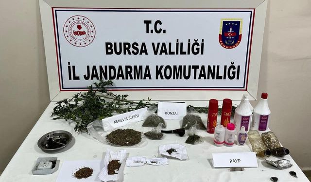 Bursa'daki uyuşturucu operasyonunda 1 şüpheli gözaltına alındı