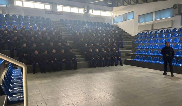 Çanakkale'de jandarma personeline su ve gıda verimliliği eğitimi