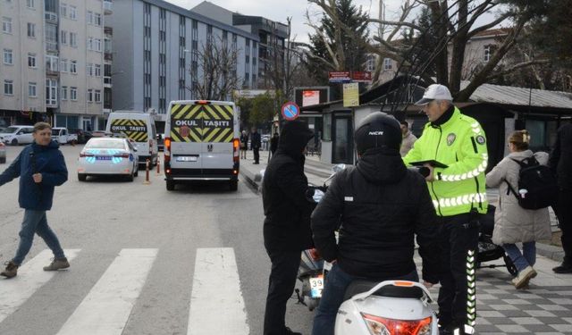 Kırklareli'nde motosiklet denetimleri