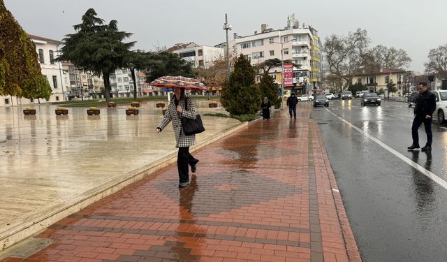 Tekirdağ ve Kırklareli'nde sağanak etkili oluyor