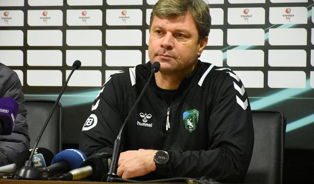 Yeni Malatyaspor-Kocaelispor maçının ardından