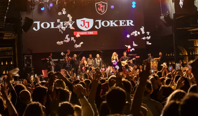 Jolly Joker açık ara konser şampiyonu!