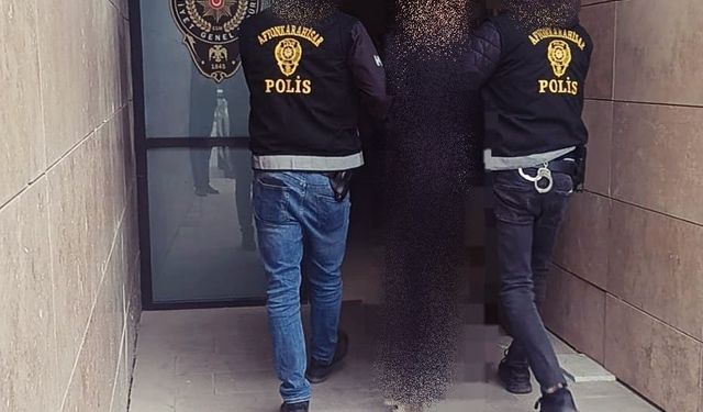 8 yıl 7 ay 20 gün hapis cezası olan şahsı polis yakaladı