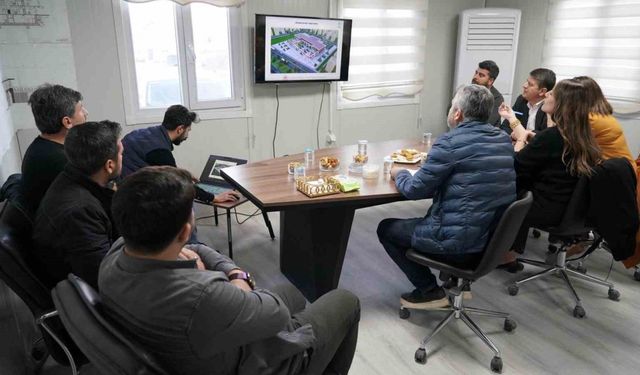 Adıyaman Belediyesi’nin yeni hizmet binası inşaatı devam ediyor