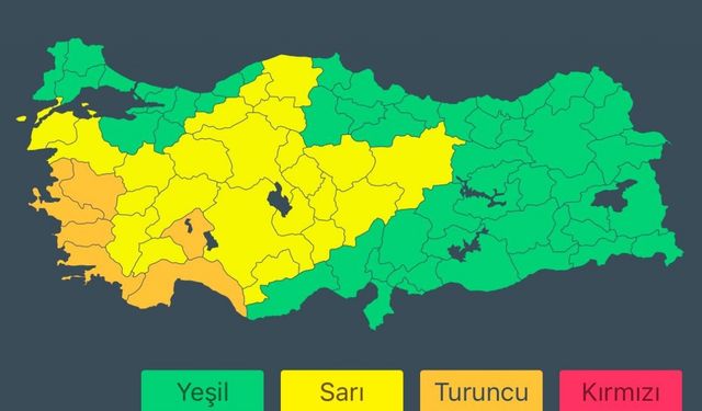 AFAD’dan şiddetli yağış uyarısı