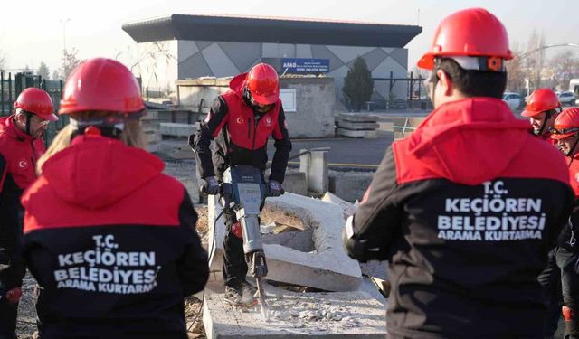 Afet gönüllülerine teorik ve uygulamalı eğitim