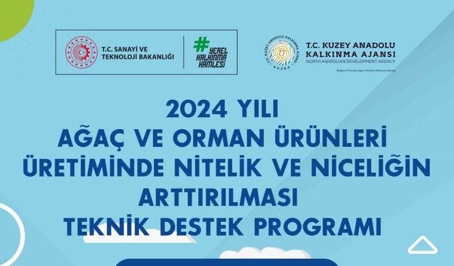 Ağaç ve Orman Ürünleri Teknik Destek Programı’nın başarılı projeleri belli oldu