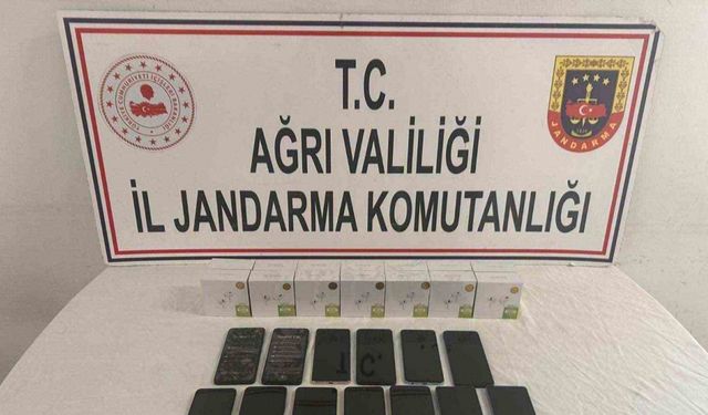 Ağrı’da kaçak malzemeler ele geçirildi