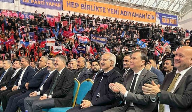 AK Parti Adıyaman 8’inci Olağan İl Kongresi yapıldı