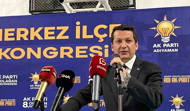 AK Parti Adıyaman Merkez İlçe Başkanlığı seçimleri tamamlandı