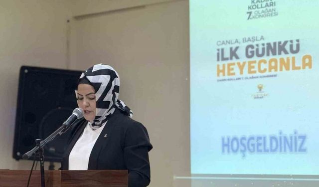 AK Parti Emet İlçe Kadın Kolları Başkanı Hasibe Altınok güven tazeledi