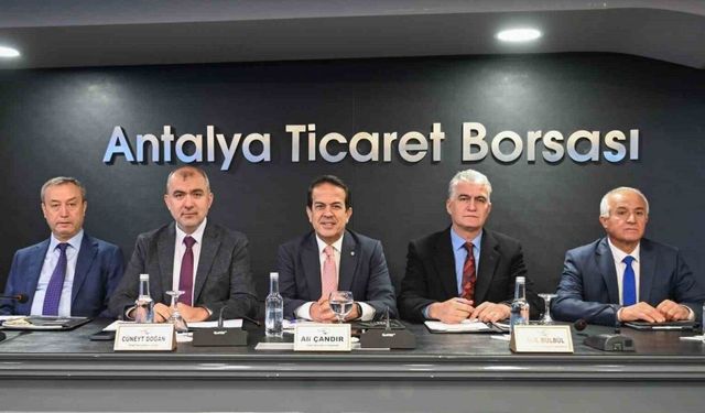 Antalya Ticaret Borsası yılın son meclisini gerçekleştirdi