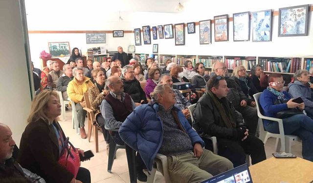 Arkeoloji sunumuna vatandaşlardan yoğun ilgi