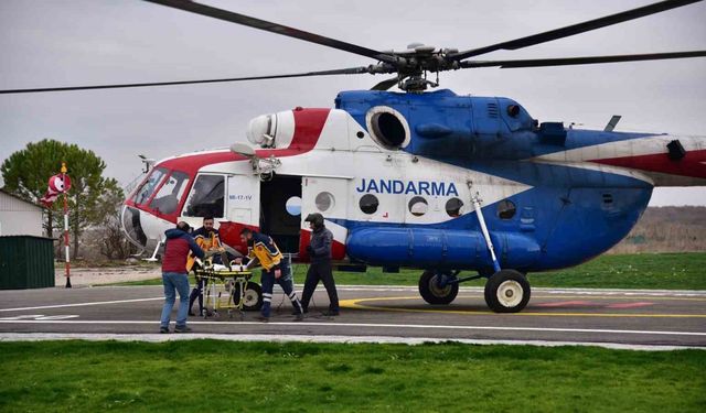 BAÜN hastanesi heliport alanı hizmete girdi