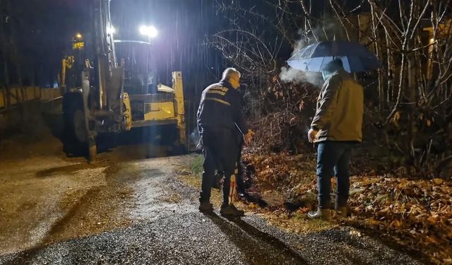 Belediye ekipleri su baskınlarına karşı hazır bekliyor