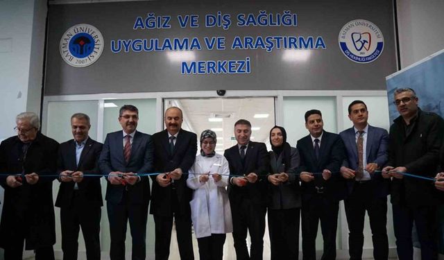 BÜ Diş Hekimliği Fakültesi Ağız ve Diş Sağlığı Uygulama ve Araştırma Merkezi açıldı