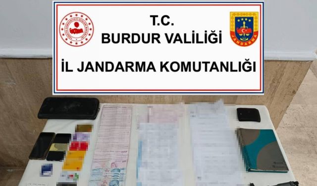 Burdur’da tefecilik operasyonu, 1 kişi tutuklandı