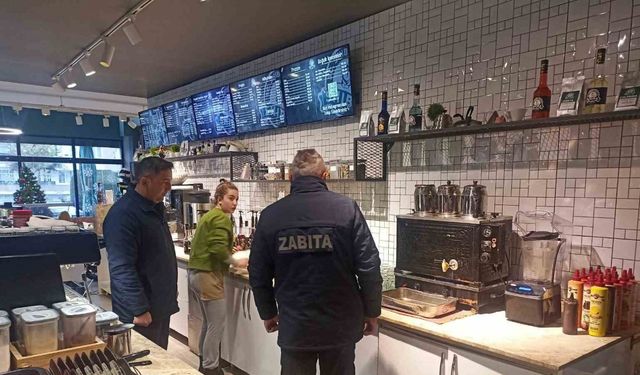 Çorum’da zabıta ekipleri kafe ve eğlence yerlerini denetledi