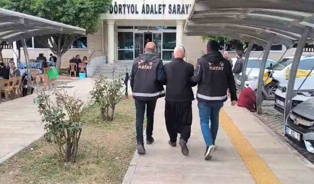 Dörtyol yakalan 2 şüpheli şahıs tutulandı