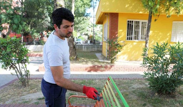 Efeler’in yeşil ekipleri kenti güzelleştiriyor