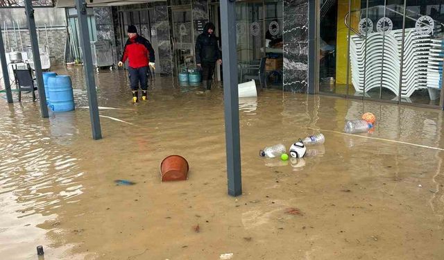 Erdek’te su baskınlarına karşı yoğun önlem