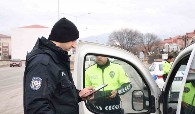 Erzincan polisinden Huzur Uygulaması