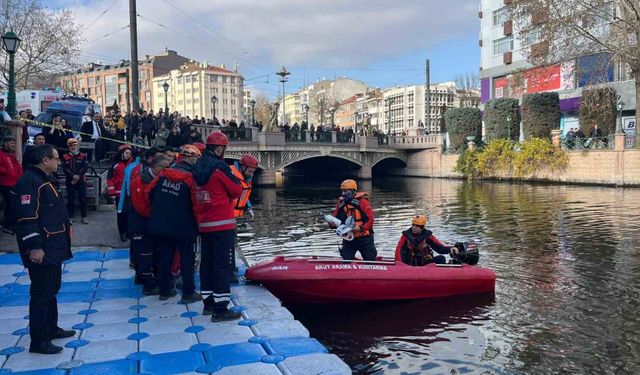 Eskişehir’de ‘Suda boğulma vakası tatbikatı’ yapıldı