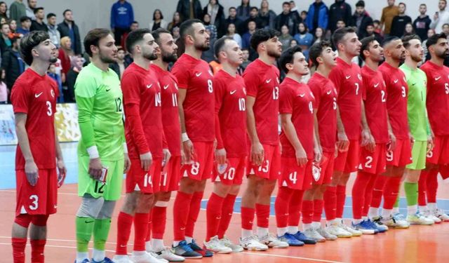 Futsal Milli Takımı grup elemelerine mağlubiyetle başladı